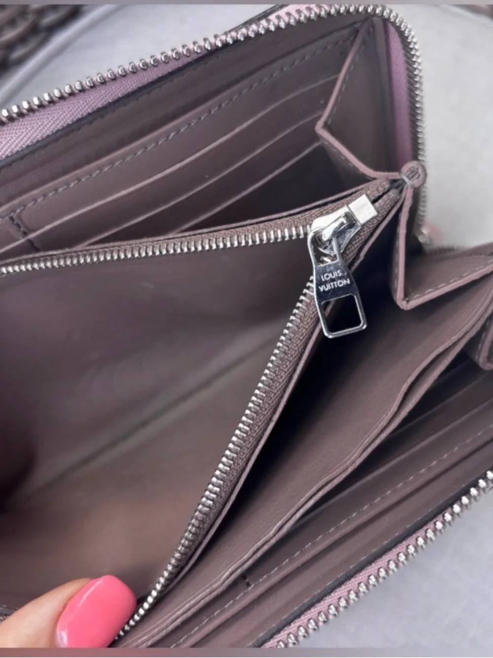 Louis Vuitton pebbled leather